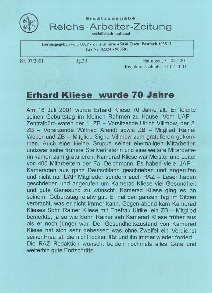 Reichs-Arbeiter-Zeitung 7/2001